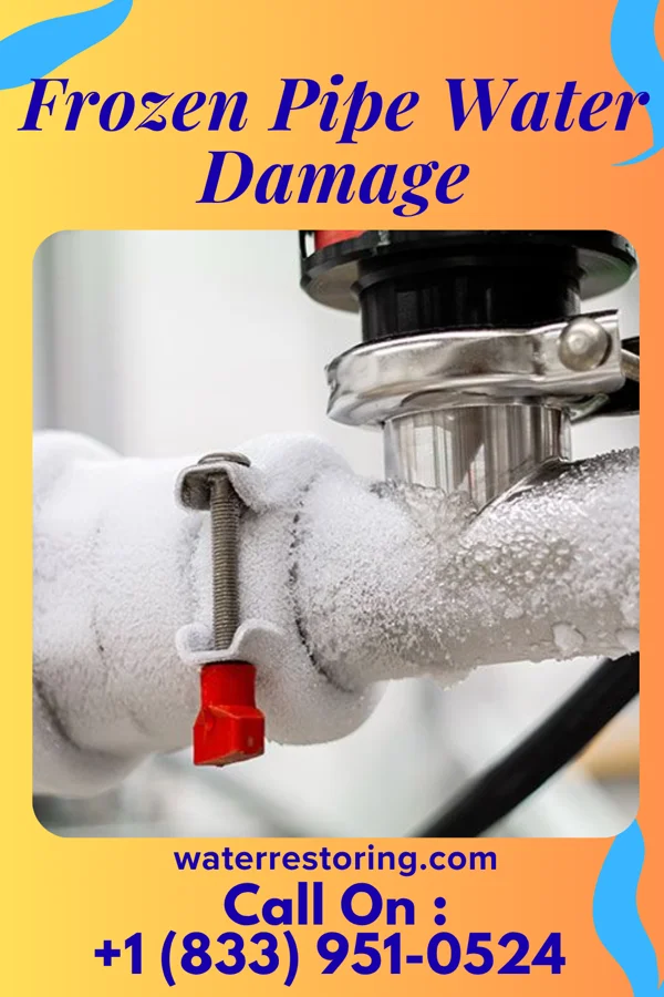 Frozen Pipe Water Damage in Clifton, NJ
